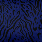 Upholstery Curtain Fabric - Luxury Eco - Friendly Velvet - Animal Fusion Print in Midnight | Izabela Peters