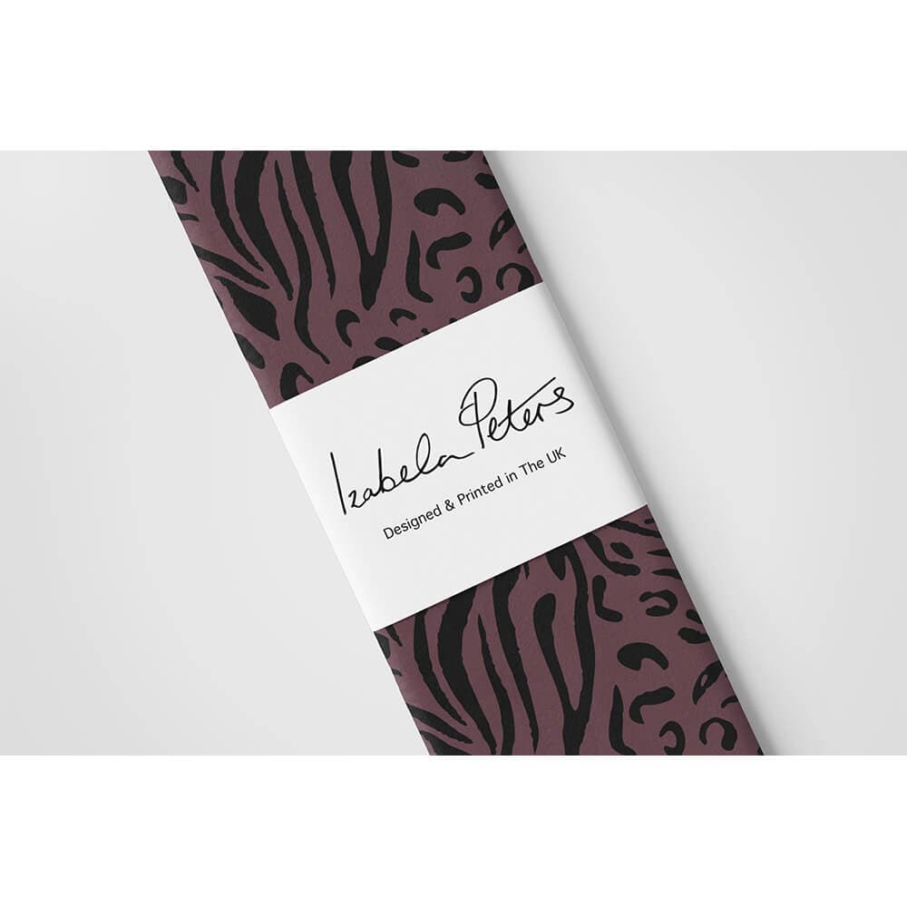 Upholstery Curtain Fabric - Luxury Eco-Friendly Velvet - Animal Fusion Print  IzabelaPeters   