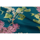 Evening Garden velvet fabric in Teal