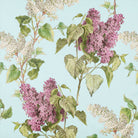 Upholstery Curtain Fabric - Luxury Eco - Friendly Velvet - Evening Garden - Duck Egg by Izabela Peters