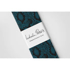 Exotic Snake Print velvet fabric in Teal