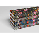 Upholstery Curtain Fabric - Luxury Eco - Friendly Velvet - Floral Dream - Blue Surf by Izabela Peters