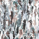 Upholstery Curtain Fabric - Luxury Eco - Friendly Velvet - Floral Meadow - Pearwood On Snow by Izabela Peters