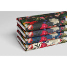 Upholstery Curtain Fabric - Luxury Eco - Friendly Velvet - Garden Bouquet - Dovedale Stone by Izabela Peters