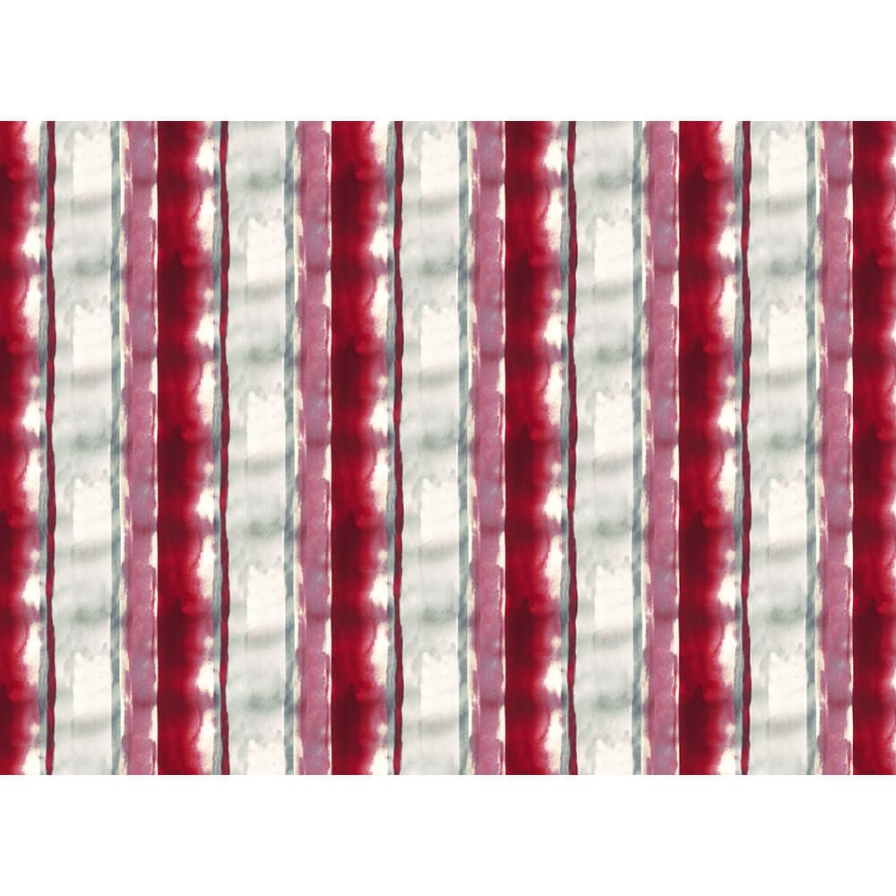 Infinity Stripe velvet fabric in Garnet Red On Gainsboro Grey