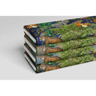 Upholstery Curtain Fabric - Luxury Eco - Friendly Velvet - Jungle Fusion - Midnight by Izabela Peters