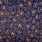 Upholstery Curtain Fabric - Luxury Eco - Friendly Velvet - Leopard Print - Midnight by Izabela Peters