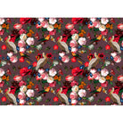Peruvian Paradise velvet fabric in Italian Grape