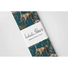 Safari Voyage velvet fabric in Teal