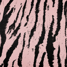 Upholstery Curtain Fabric - Luxury Eco - Friendly Velvet - Tiger Print - Rosewater by Izabela Peters