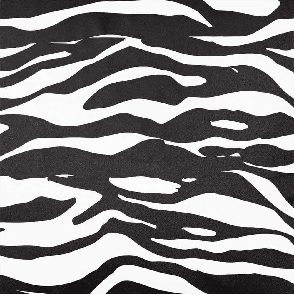Upholstery Curtain Fabric - Luxury Eco-Friendly Velvet - Zebra Print  IzabelaPeters Black And White  